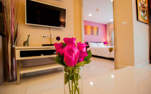 Comfortable Apartment for Rent 200m from the beach, Pattaya