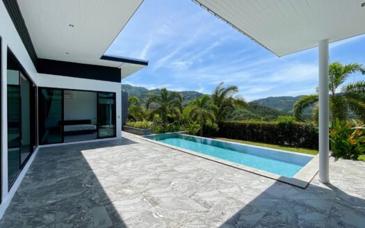 3 Bedroom, 3 Bathroom Pool Villa With Mountain View in Lamai