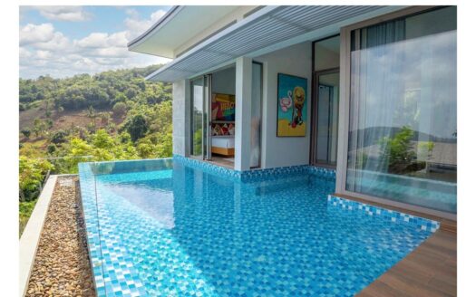 3 Bed 2 Bath Sea View Villa Bophut Hills