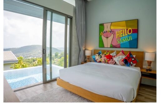 3 Bed 2 Bath Sea View Villa Bophut Hills