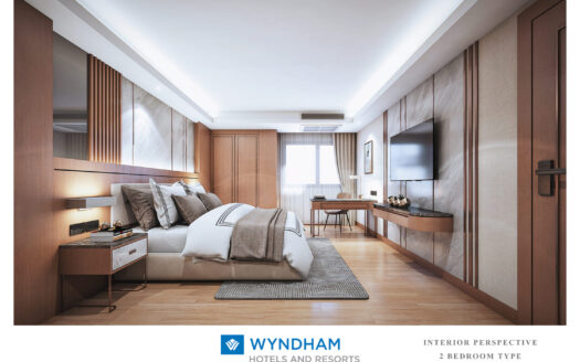 2 BR King/Twin 76.45 SQ M  Pattaya